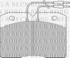 IVECO 01902292 Brake Pad Set, disc brake